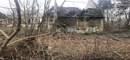 Das war einmal ein geschichtsträchtiges denkmalgeschütztes Gebäude