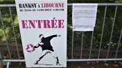 Exposition BANKSY à Libourne france le 11 mai 2023 © D.PECANAC clichés non libre de droits 